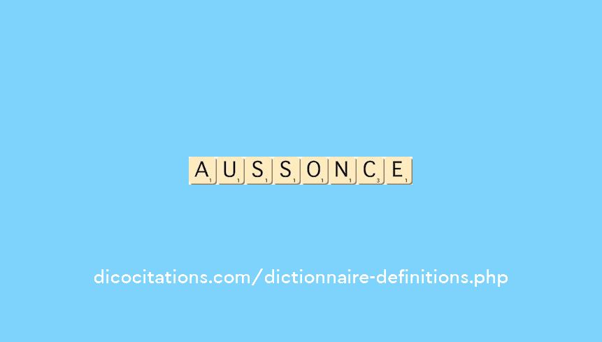 aussonce