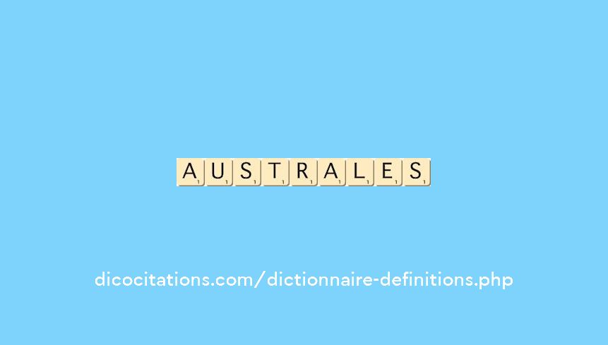 australes australes