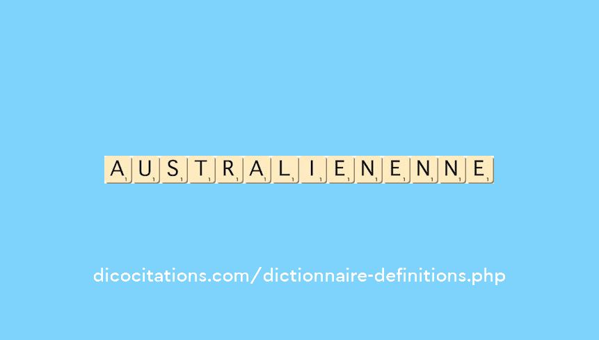 australien--enne