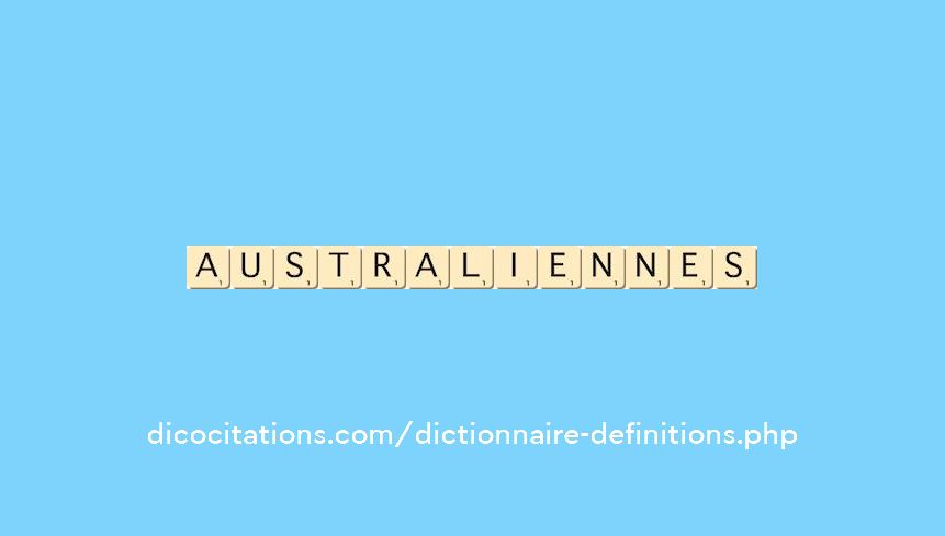 australiennes
