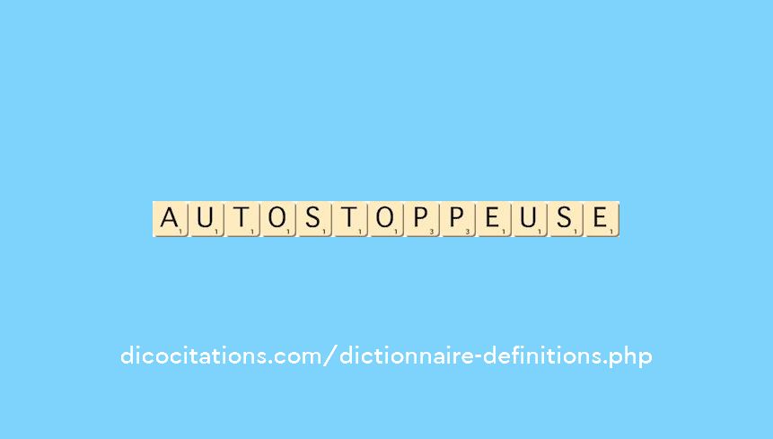 auto-stoppeuse auto-stoppeuse