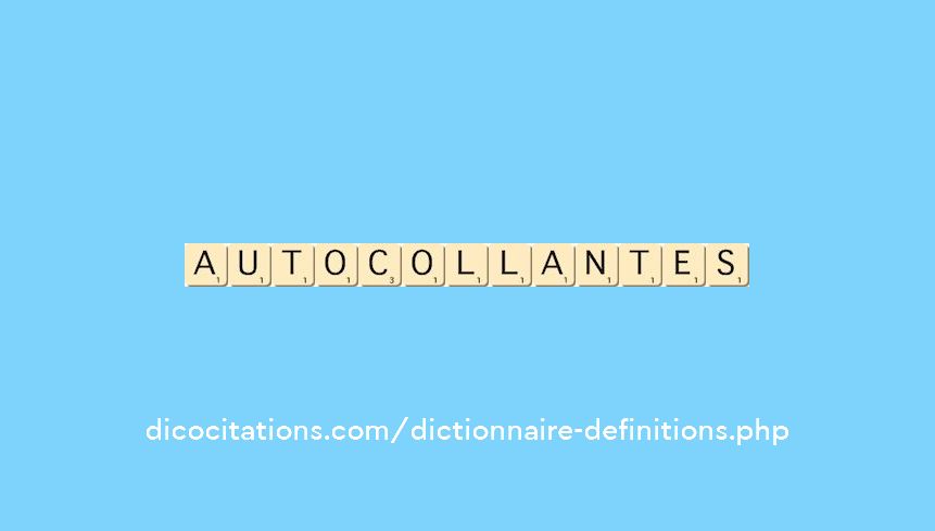 autocollantes autocollantes