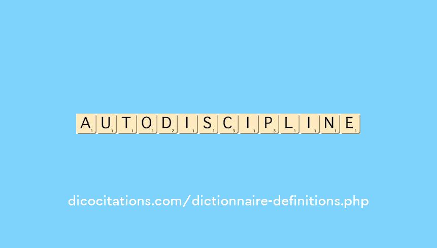 autodiscipline autodiscipline
