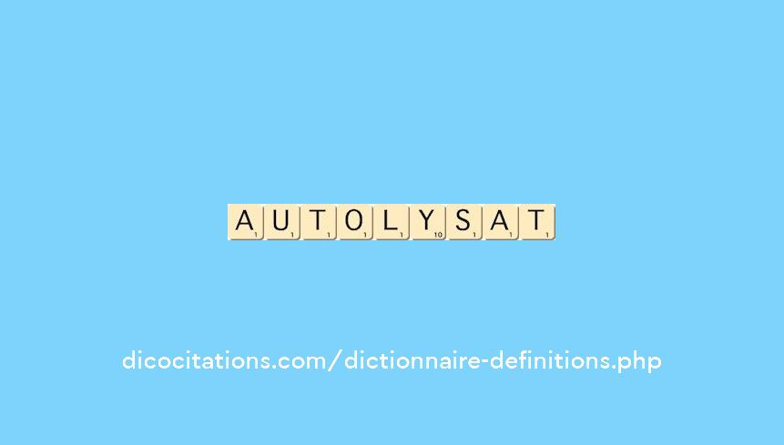autolysat autolysat
