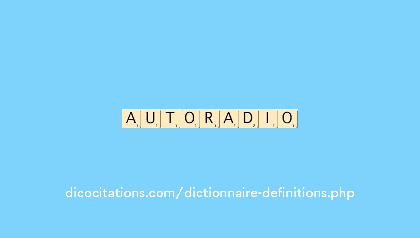 autoradio