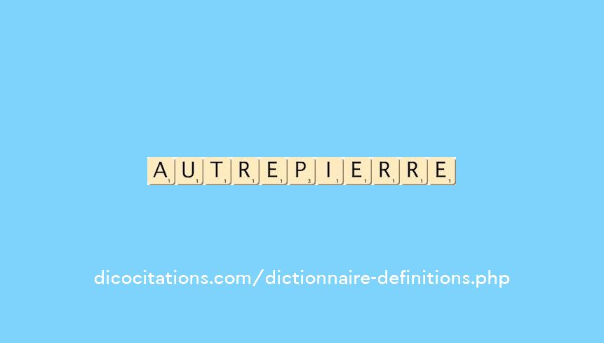 autrepierre