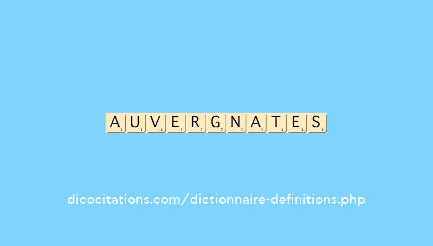 auvergnates auvergnates