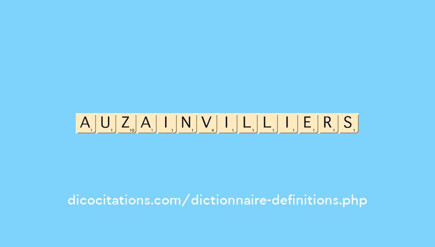 auzainvilliers