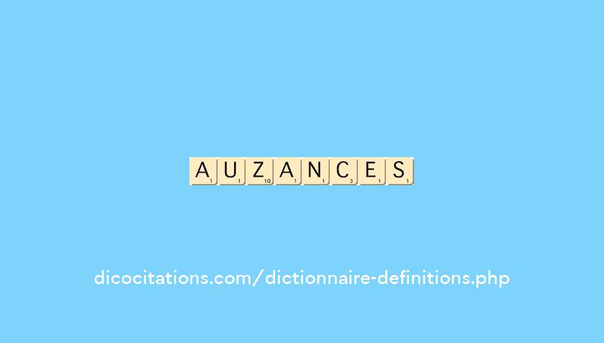 auzances