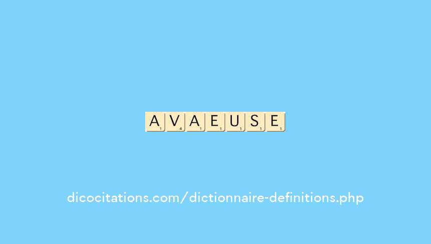 avaleuse avaleuse