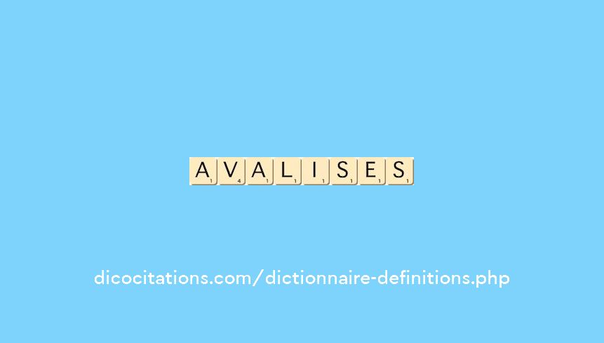 avalises avalises