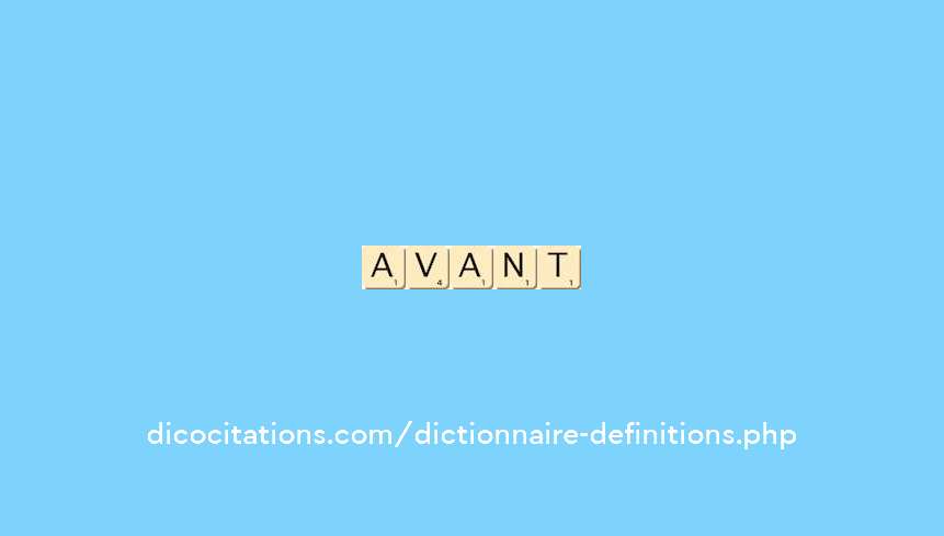 avant avant