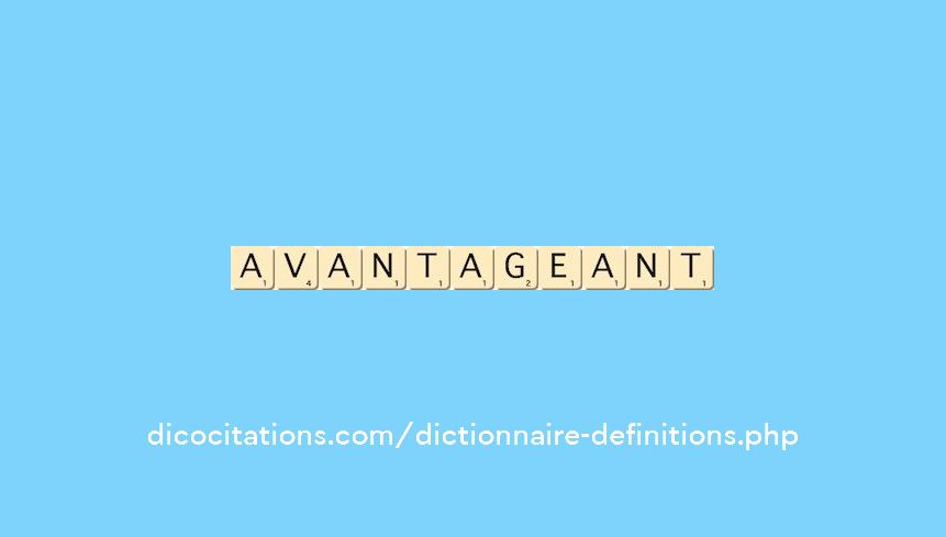 avantageant avantageant