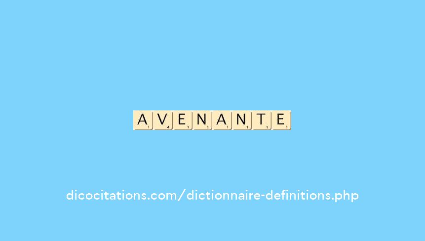 avenante