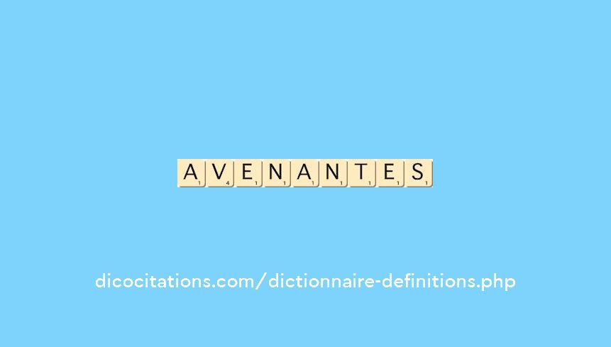 avenantes