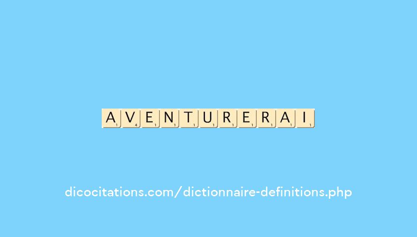 aventurerai aventurerai