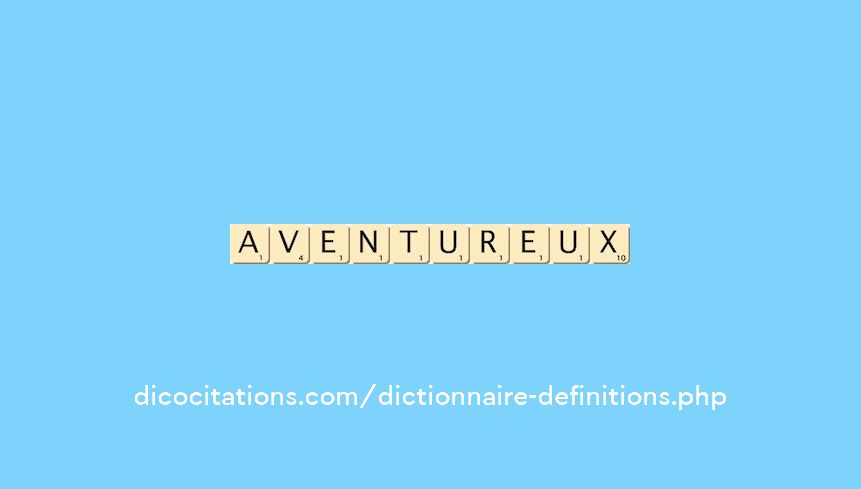 aventureux