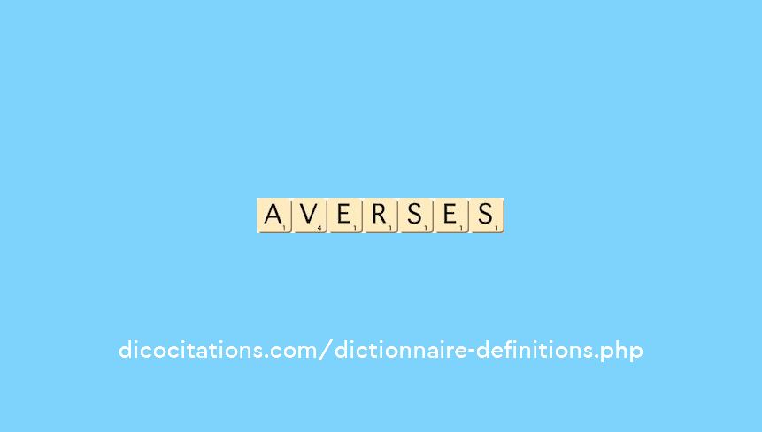 averses averses