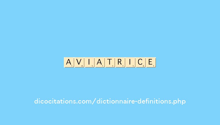 aviatrice aviatrice