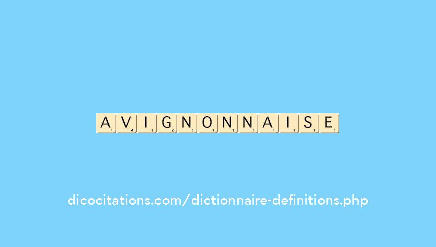 avignonnaise avignonnaise