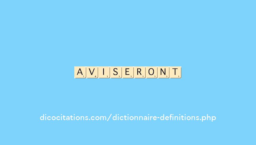 aviseront aviseront