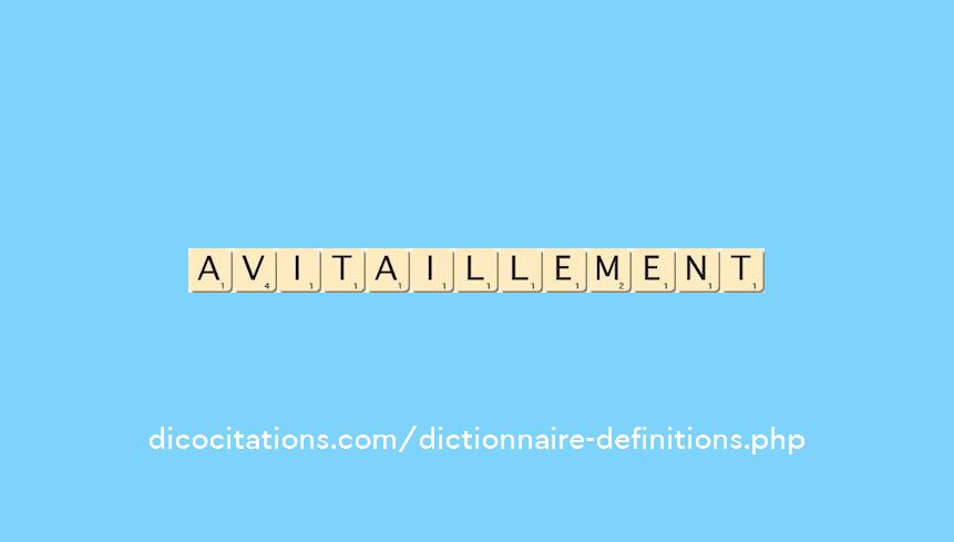 avitaillement