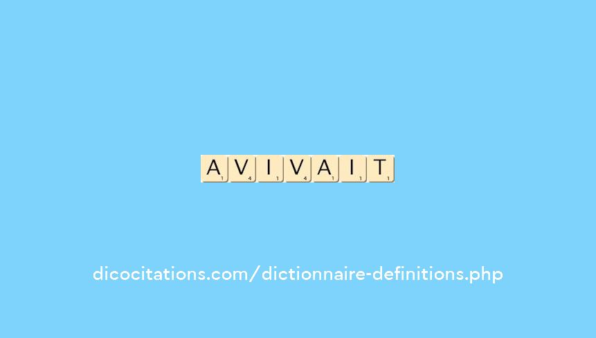 avivait avivait