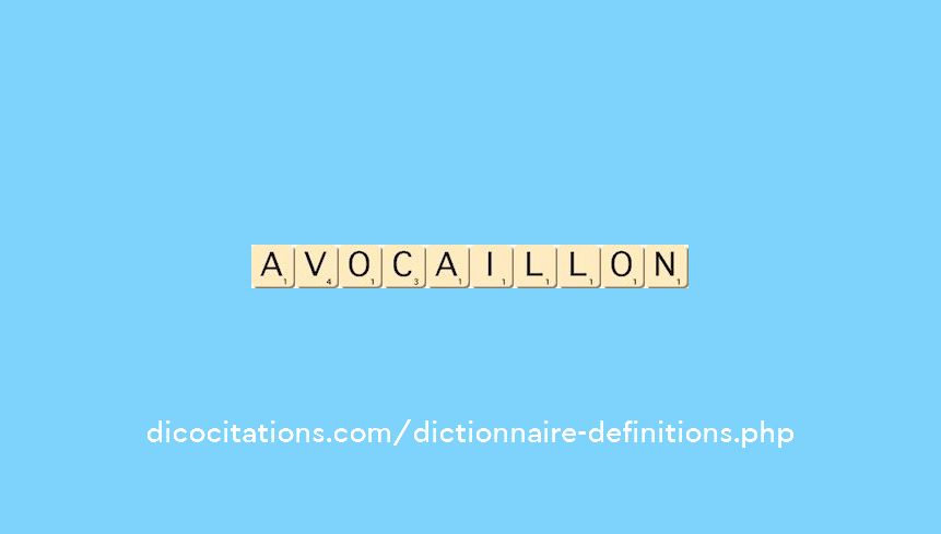avocaillon avocaillon