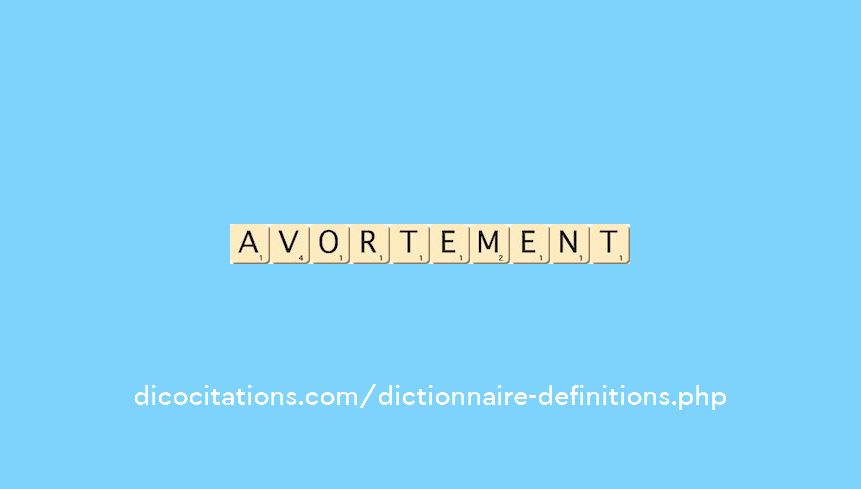 avortement