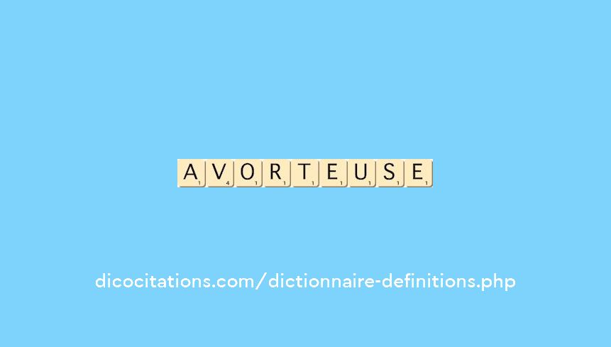 avorteuse avorteuse