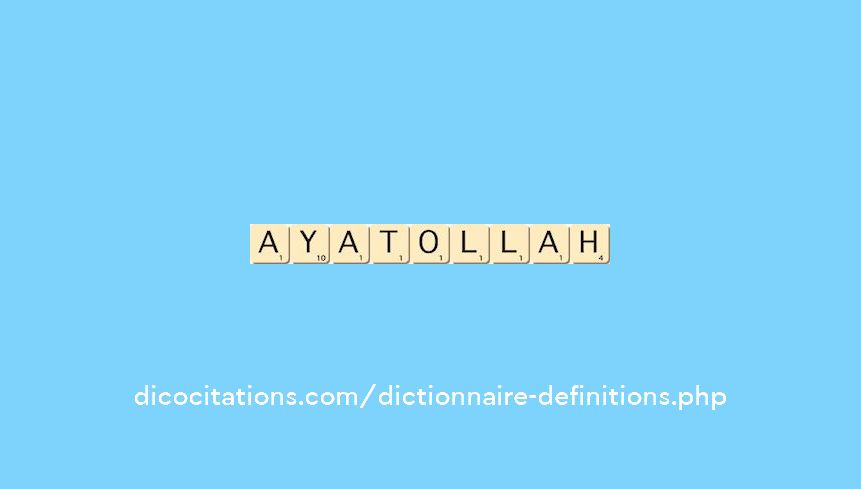 ayatollah