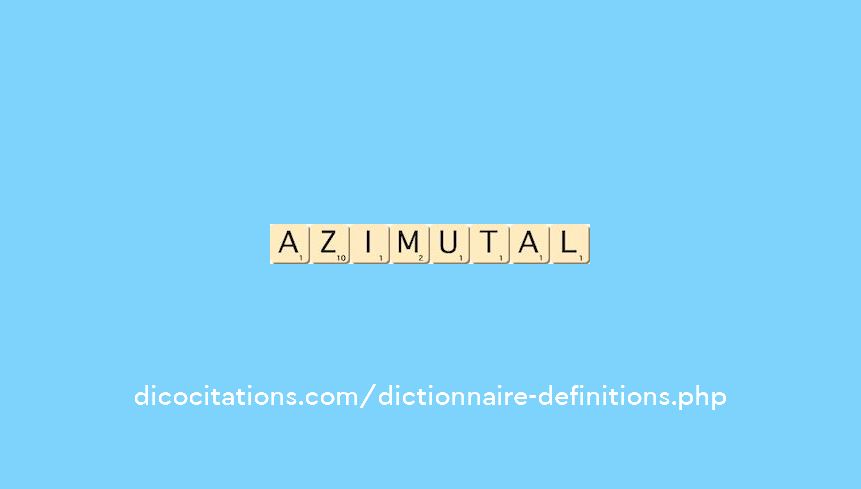 azimutal azimutal