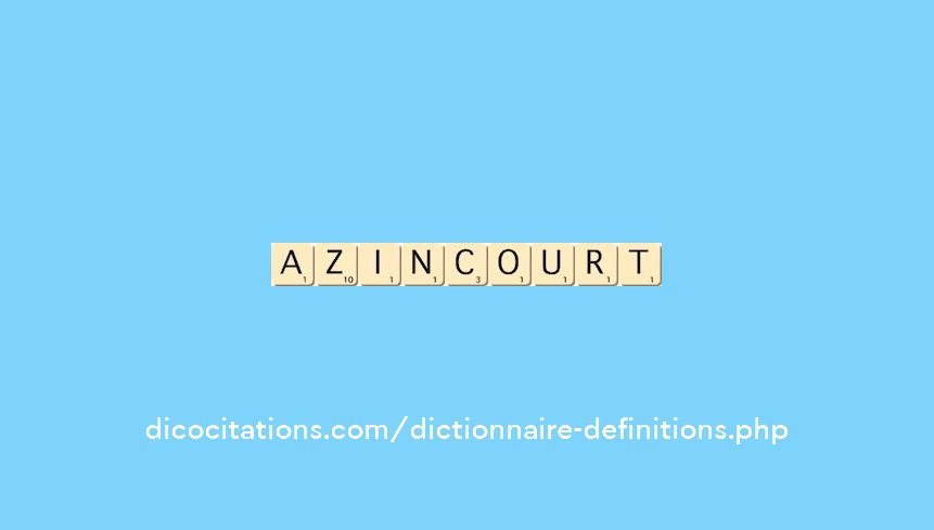 azincourt