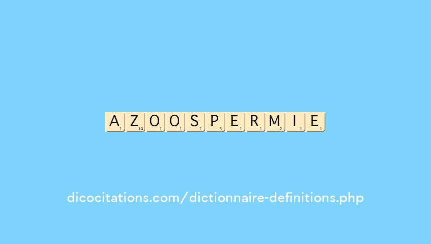 azoospermie