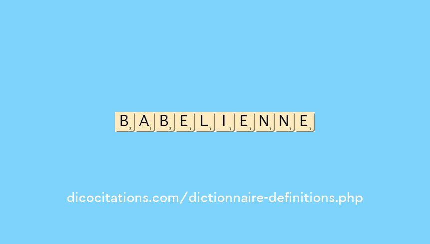 babelienne babelienne
