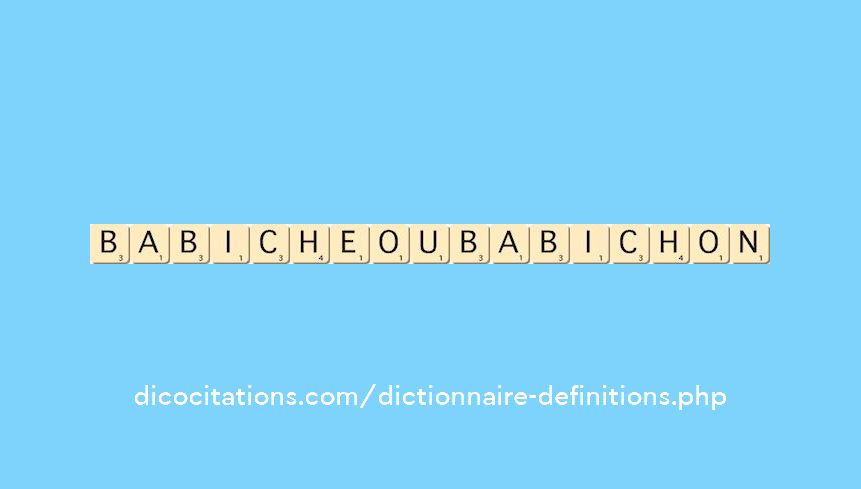 babiche-ou-babichon