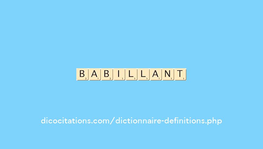 babillant babillant