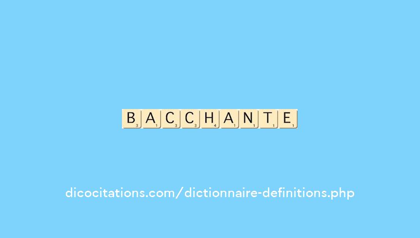bacchante