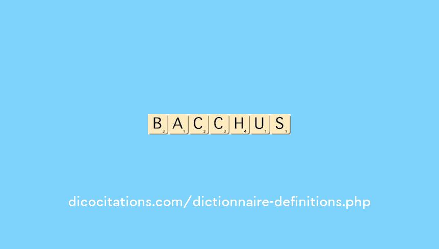 bacchus