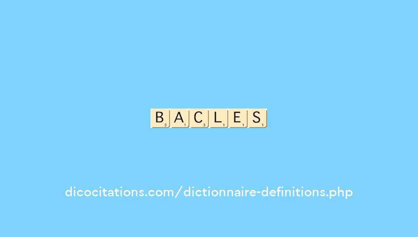 bacles bacles