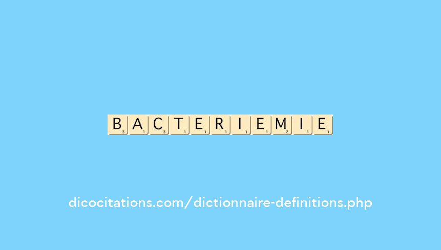 bacteriemie bacteriemie