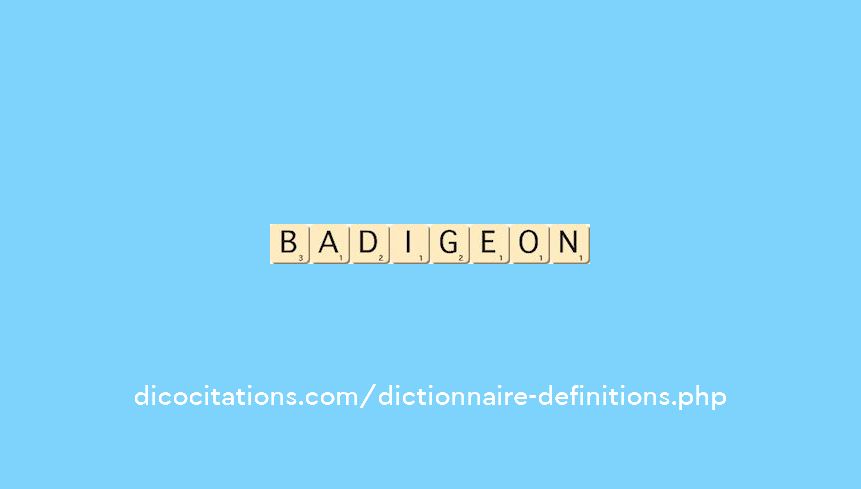 badigeon