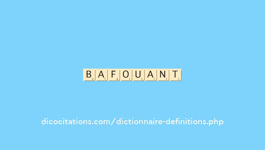 bafouant