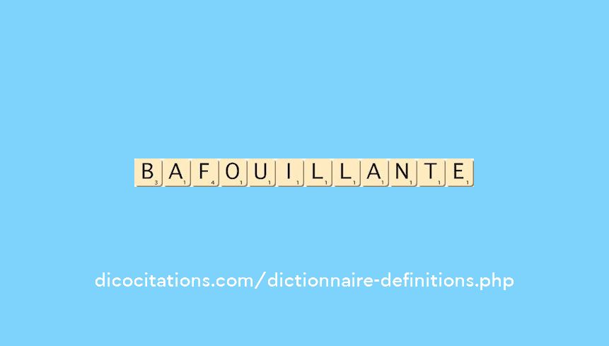 bafouillante bafouillante
