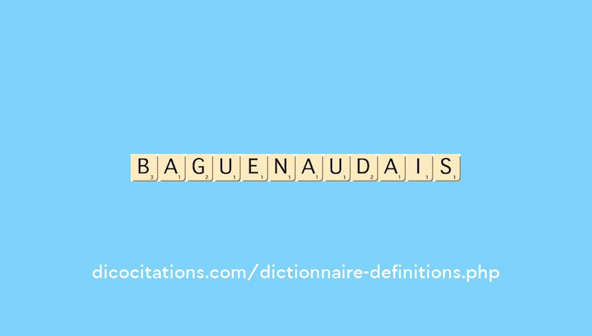 baguenaudais
