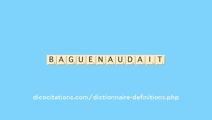 baguenaudait baguenaudait
