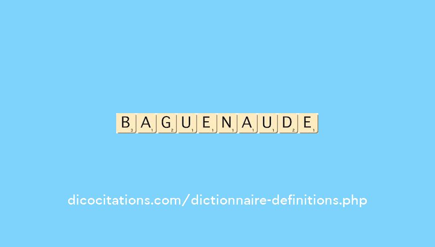baguenaude baguenaude