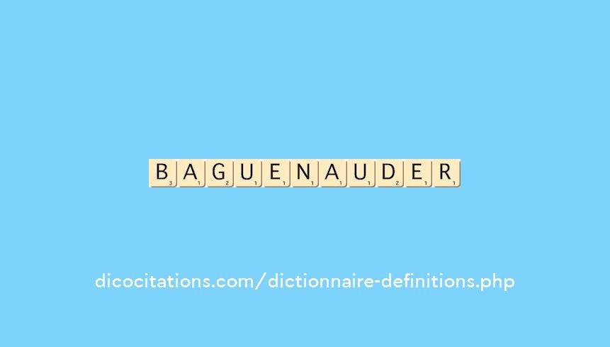 baguenauder baguenauder