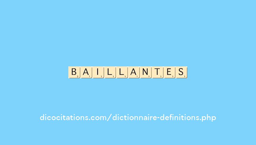 baillantes baillantes