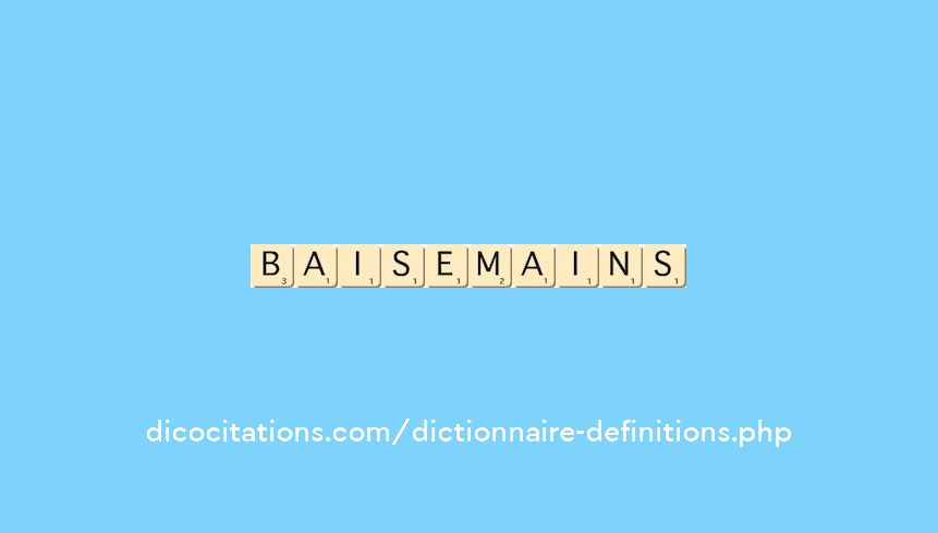 baisemains